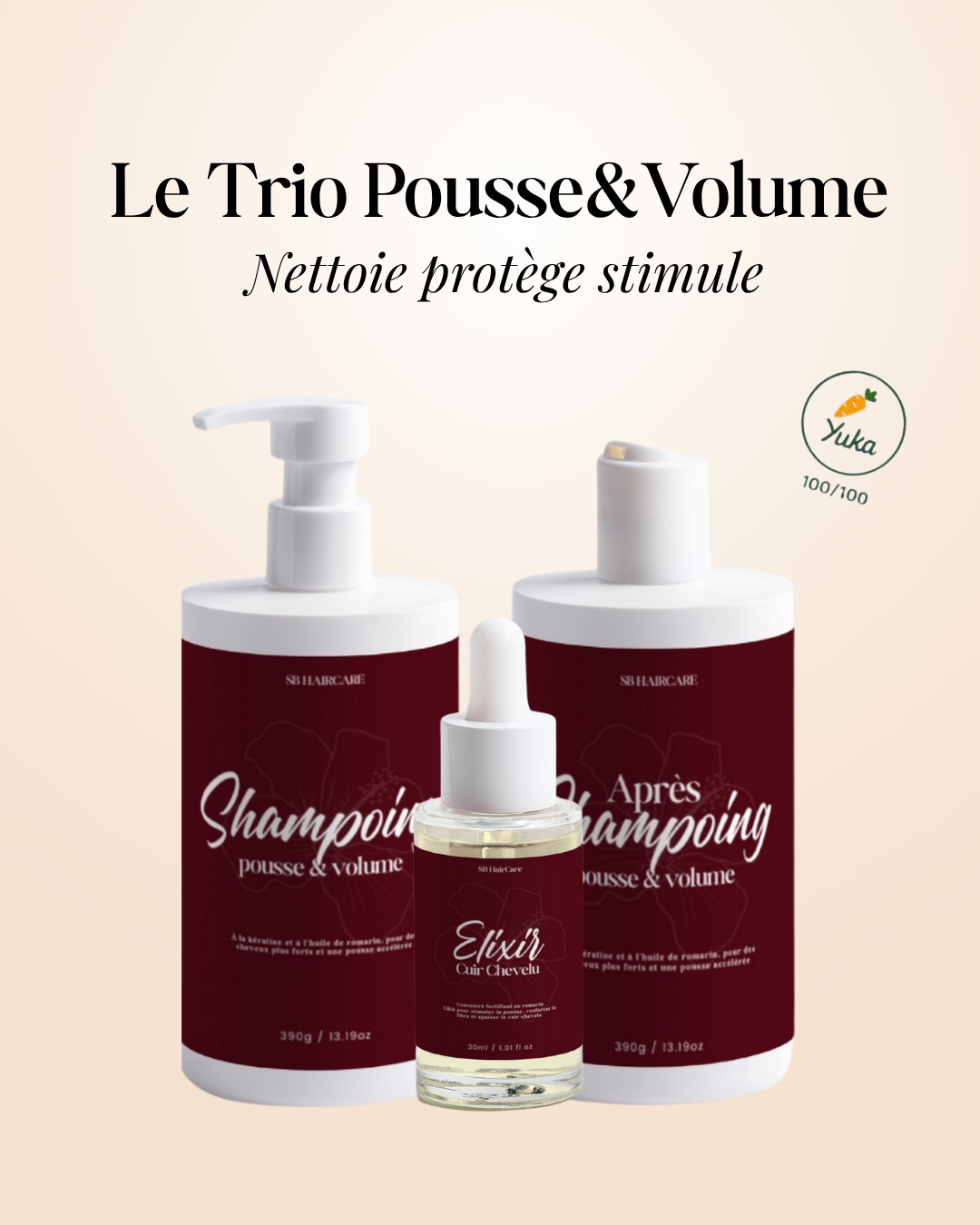 Trio Pousse&Volume